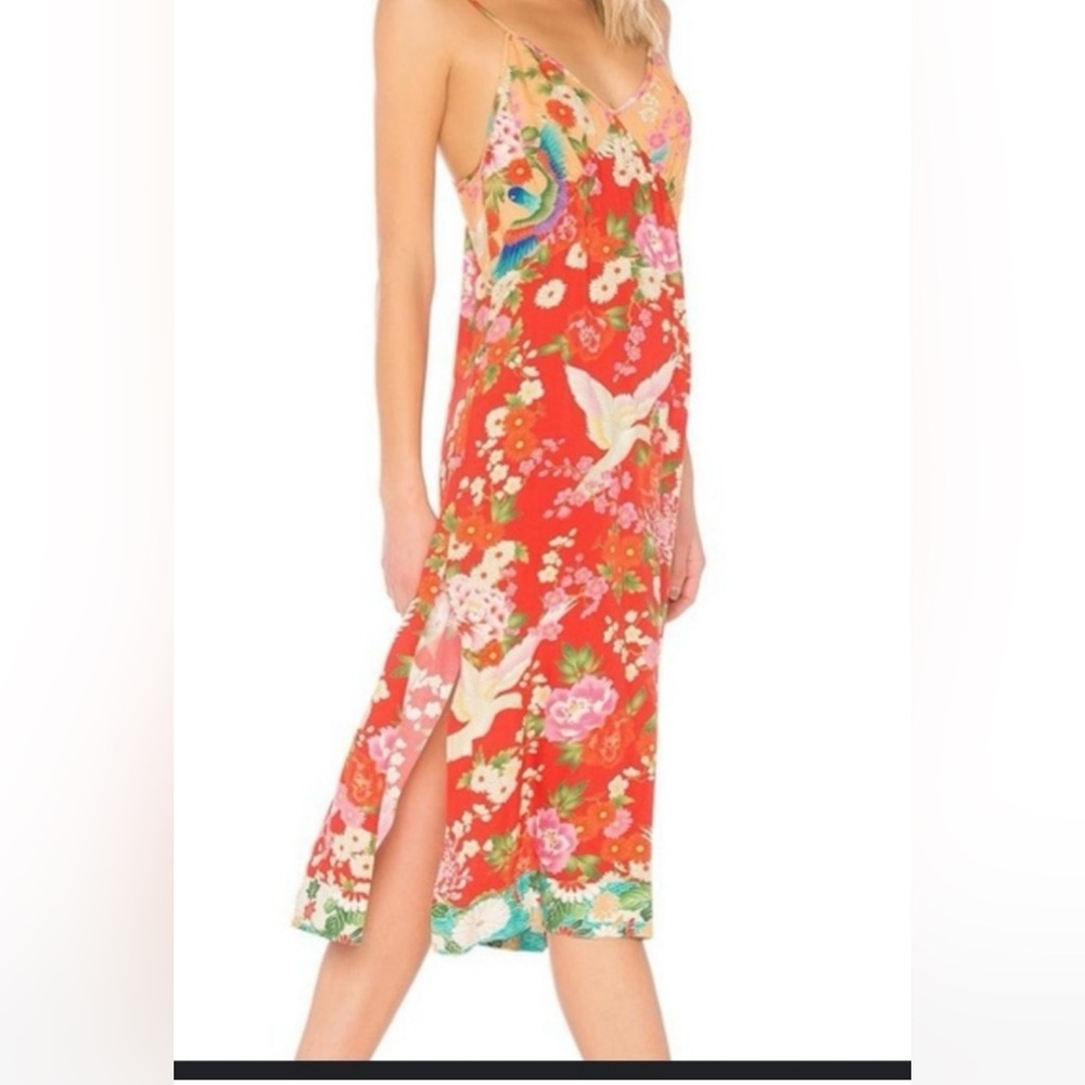 Spell & The Gypsy Red Floral Dress